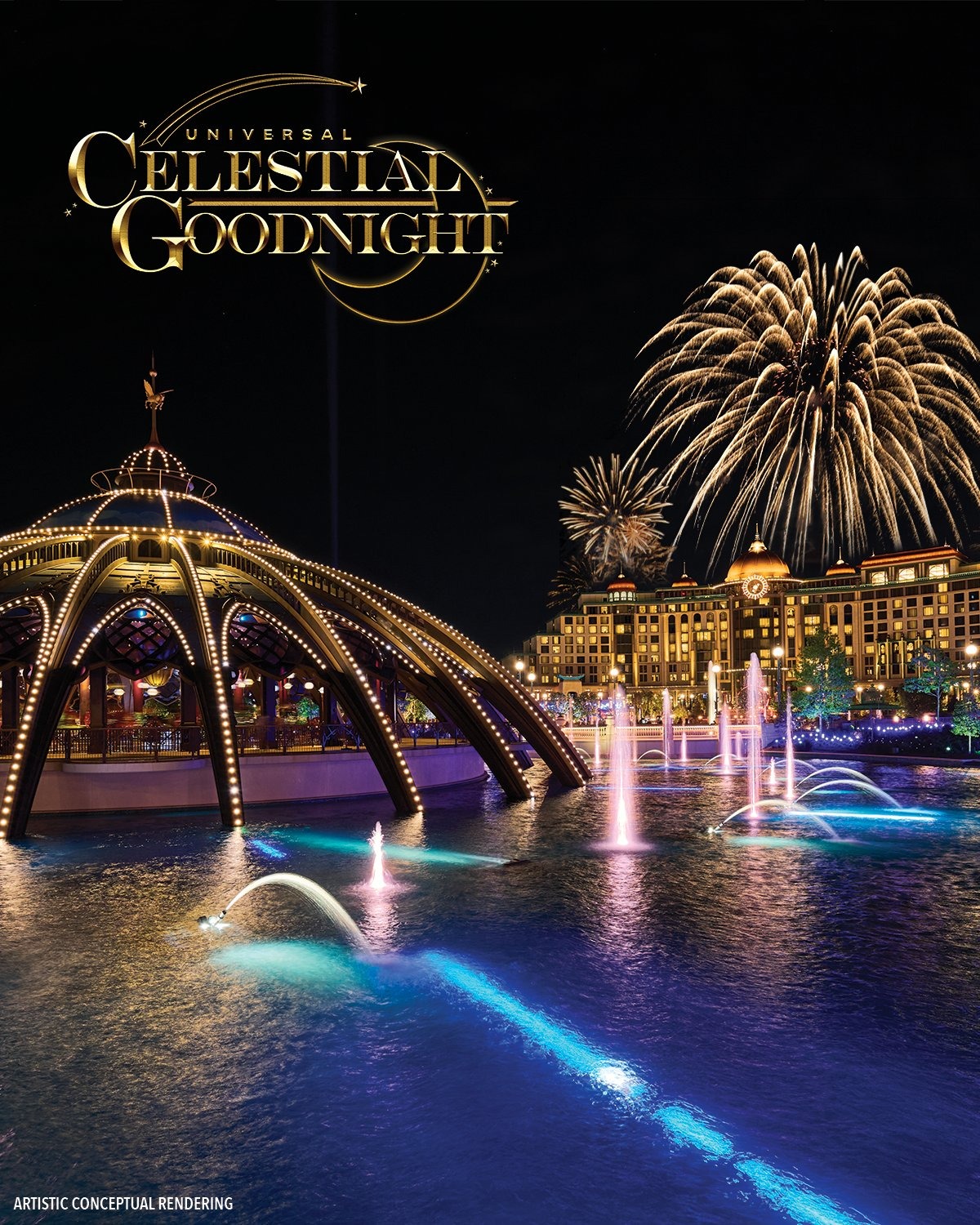 BREAKING: Epic Universe 'Celestial Goodnight' Fireworks Officially Announced