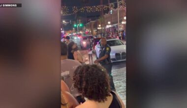 WATCH: Viral video shows incident between Tampa officer and unknown person