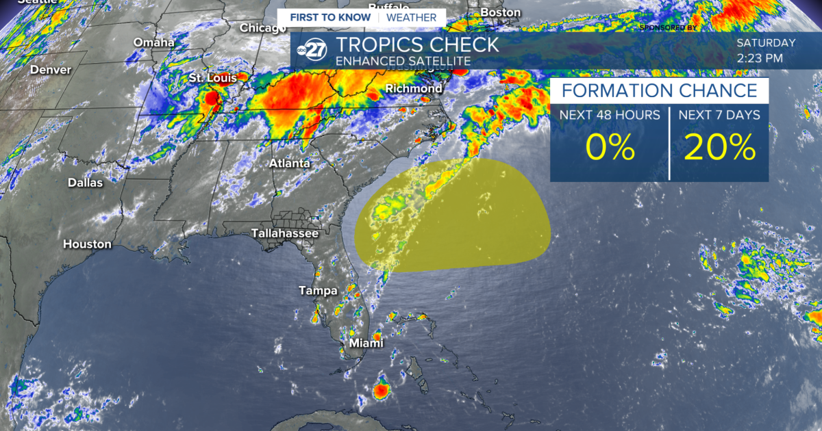 Tropics Check: Possible development off of southeast coast
