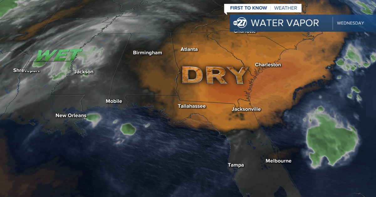 A Dry Slot Forms For Today Only
