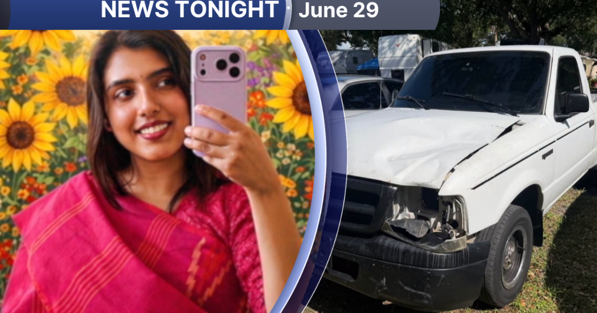 News Tonight - Top Headlines and Weather for June 29