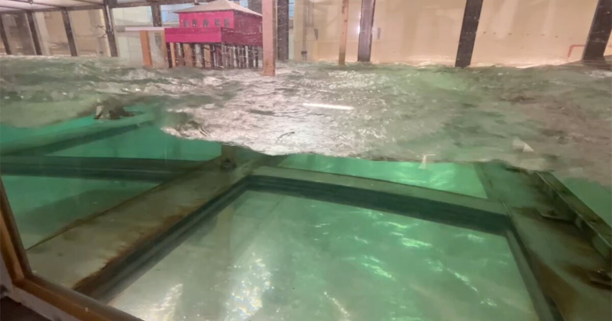 WATCH: Miami lab simulates hurricanes to protect coastal communities