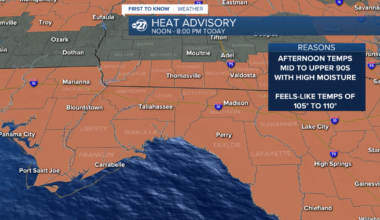 A Heat Advisory Has Been Issued