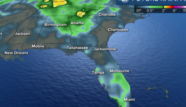 First to Know forecast: Periodic cloudiness, spotty showers