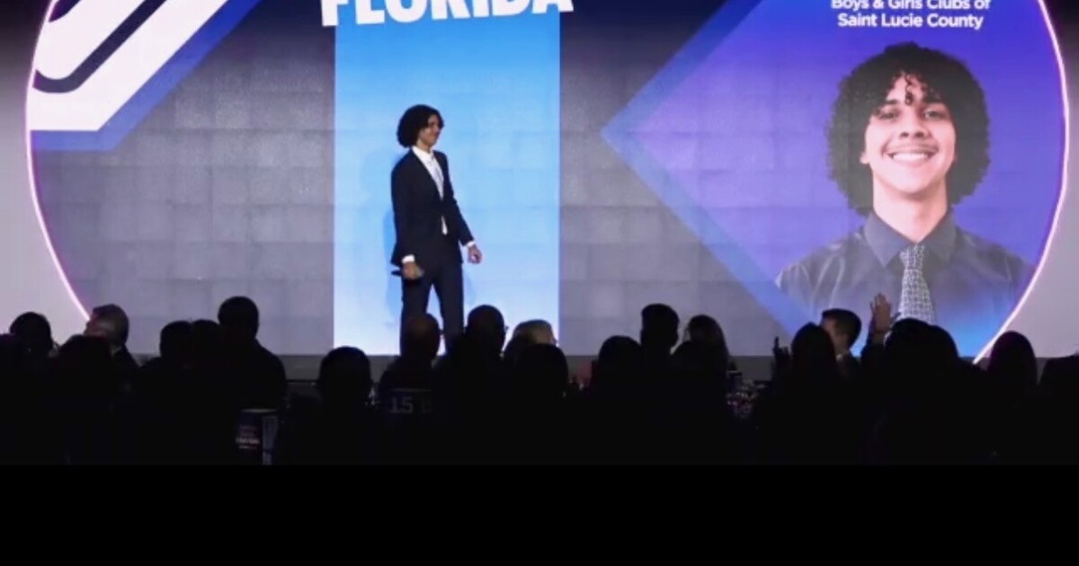 Port St. Lucie teen makes history as Southeast Youth of the Year