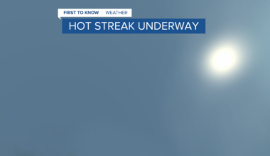 First To Know forecast: A hot late-spring stretch