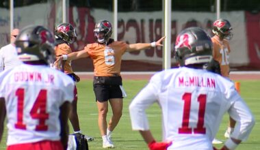 Bucs QB Baker Mayfield not worried about contract, focused on minicamp