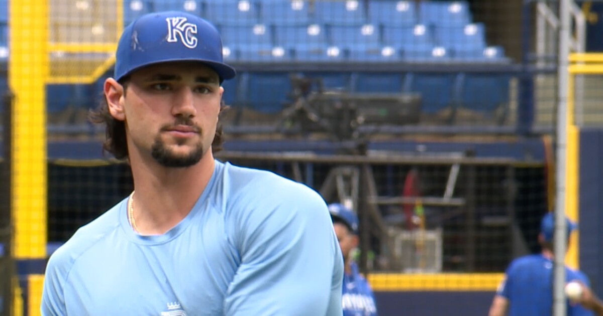 Tampa-native Jac Caglianone returns to Tropicana Field with the KC Royals