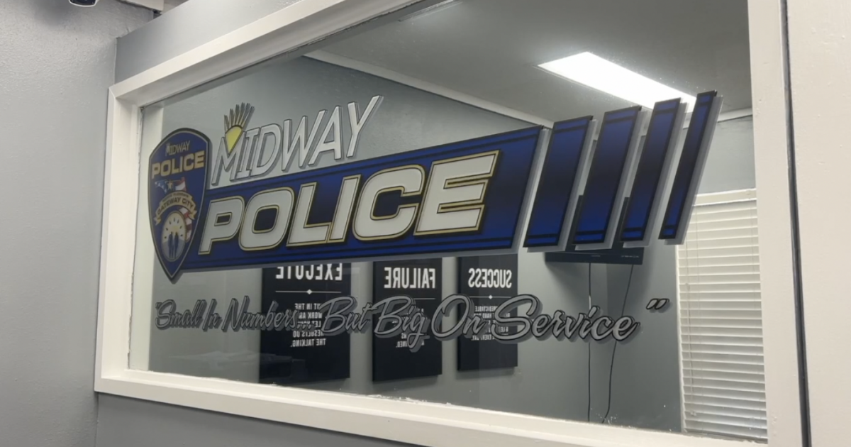 Midway Police Department hosts "Brunch with the Blue" to build community ties