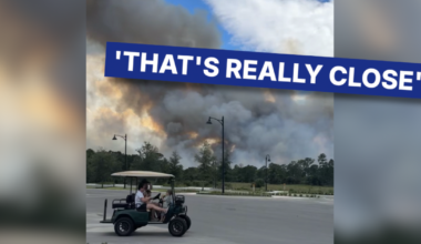 Brush fire contained after burning 105 acres near Palm City neighborhood