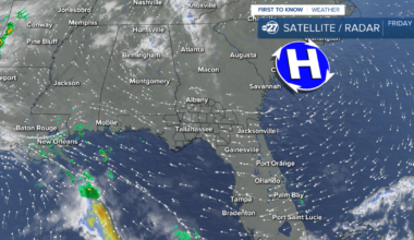 Staying sunny and dry through the weekend