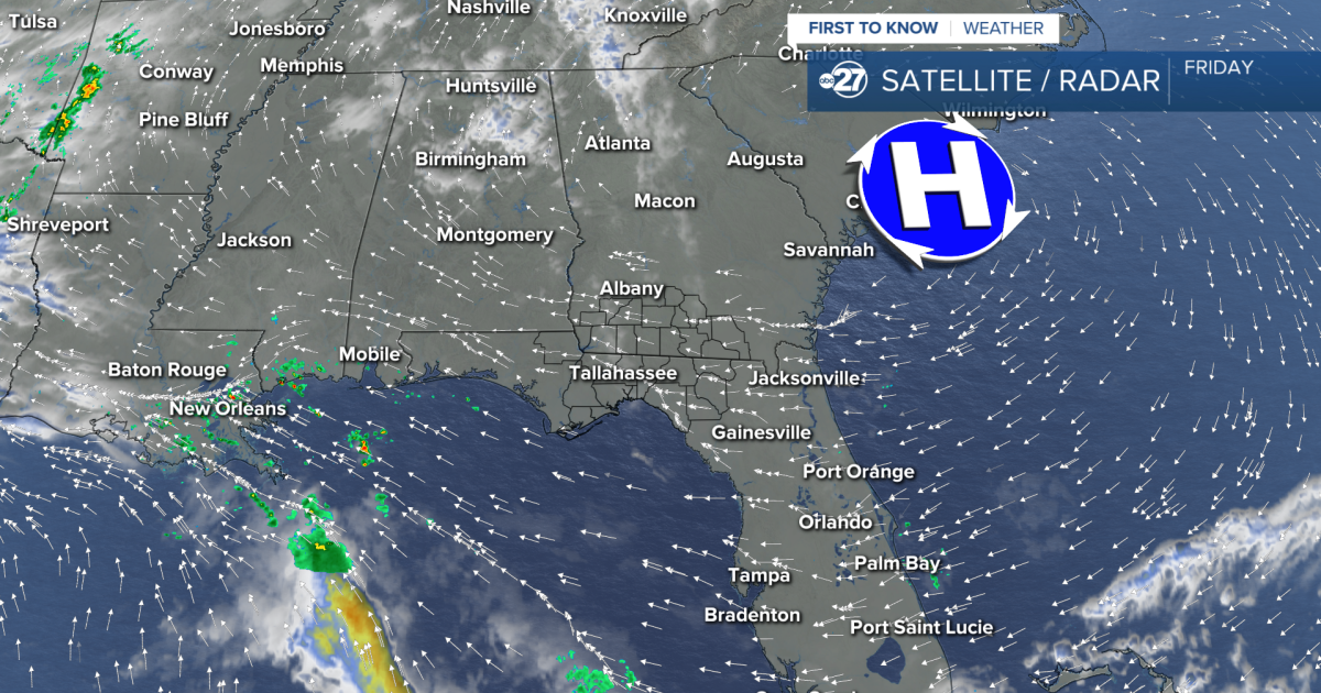 Staying sunny and dry through the weekend