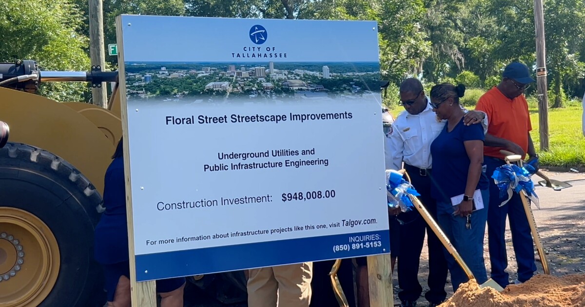 Tallahassee kicks off Floral Street streetscape project