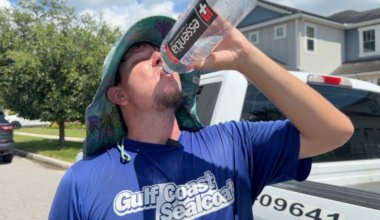 Outdoor workers battle dangerous heat as high temperatures grip Tampa Bay
