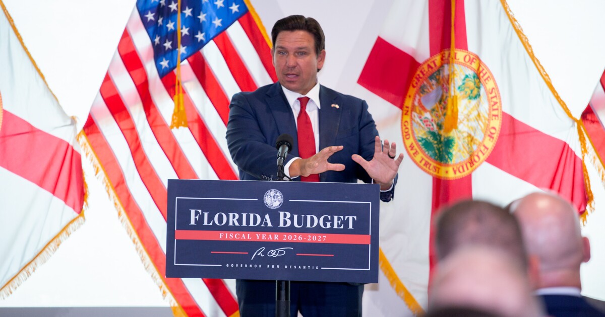 DeSantis has signed Florida's budget. What did he veto?