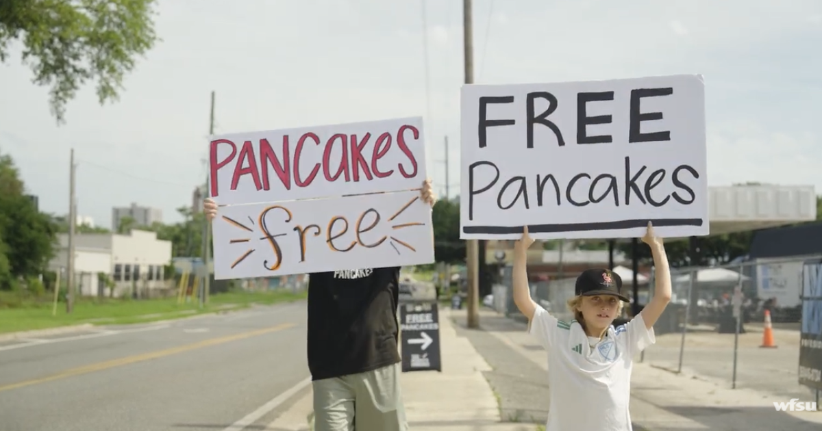 Food for Thought and Community: How a local organization is using free pancakes to bring people together