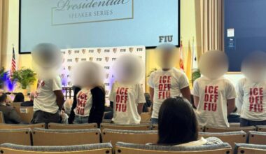 FIU seeks to discipline students over silent protest against ICE on campus
