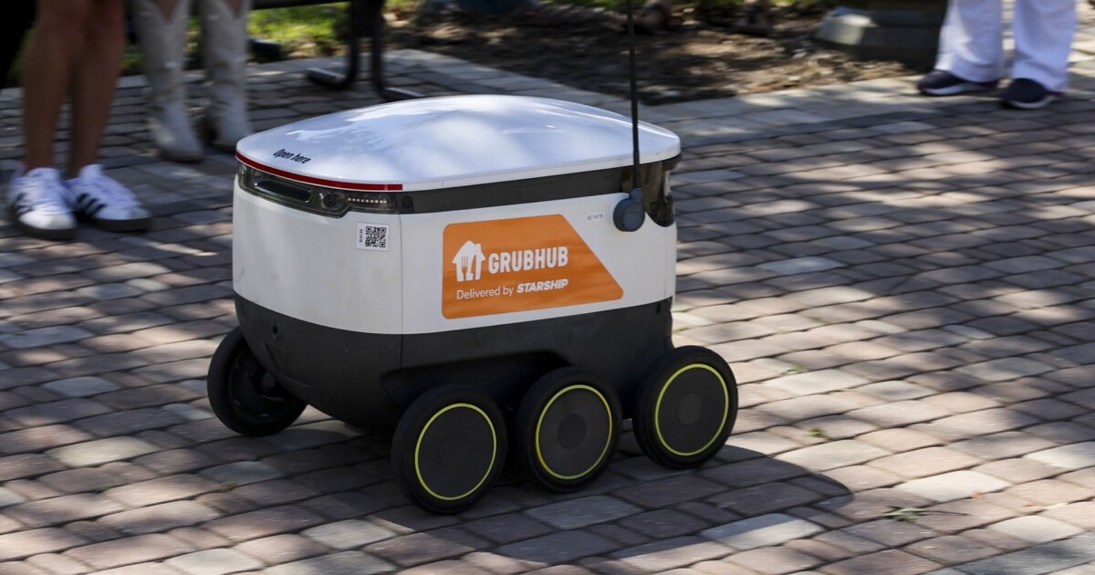 Food-delivery robots drop out of school at FGCU | WGCU News