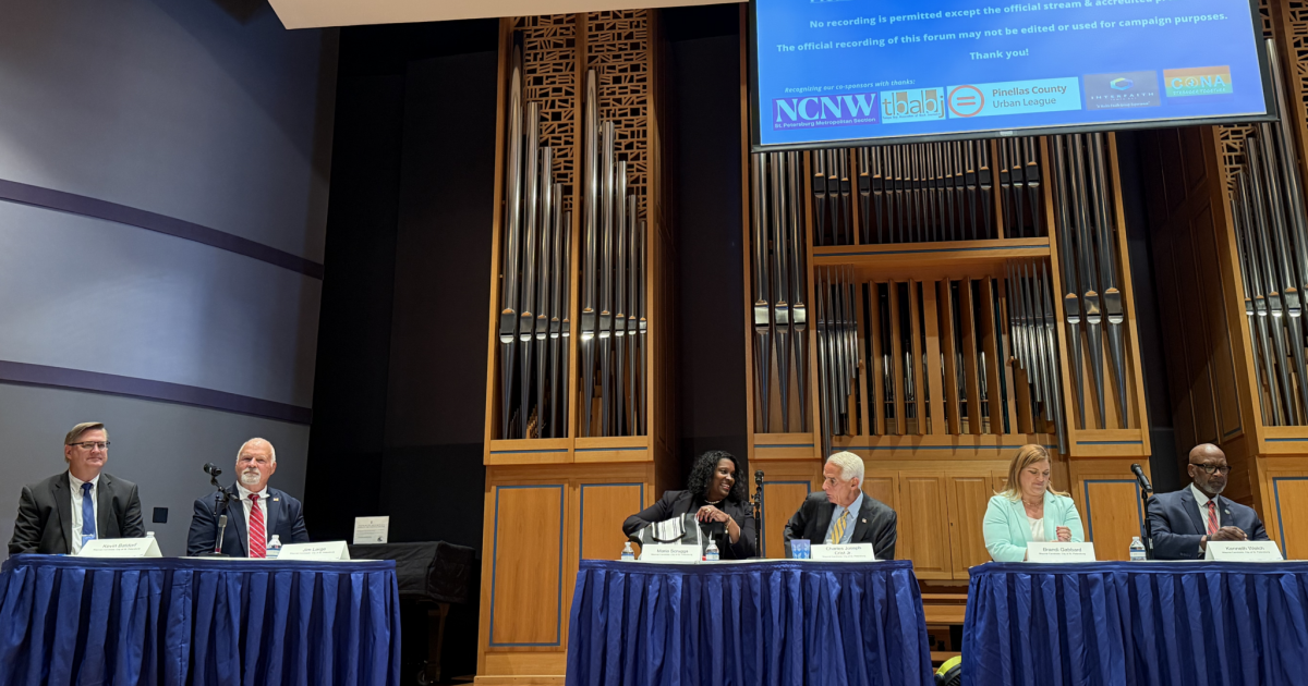 St. Pete mayoral candidates trade policy, not punches, in second forum