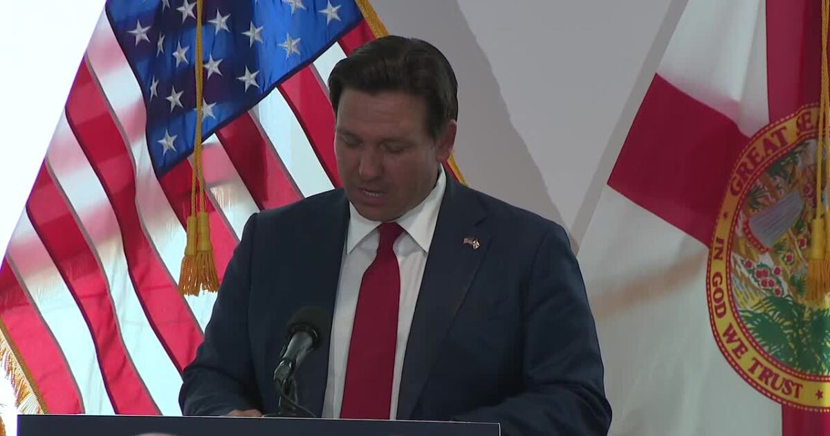 DeSantis signs Florida budget in Tampa, touts restraint after $1.6B in vetoes