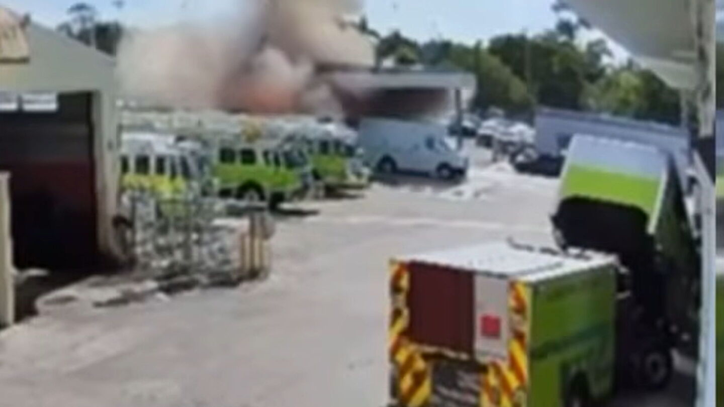 Explosion, fire at Miami-Dade Fire Rescue logistics facility kills 1, injures 4