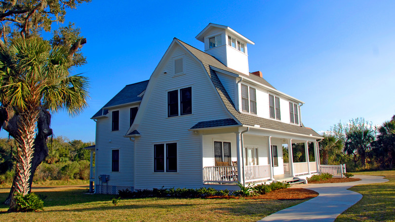 The Eldora Statehouse in Eldora, Florida -- a historic two-story home turned into a museum