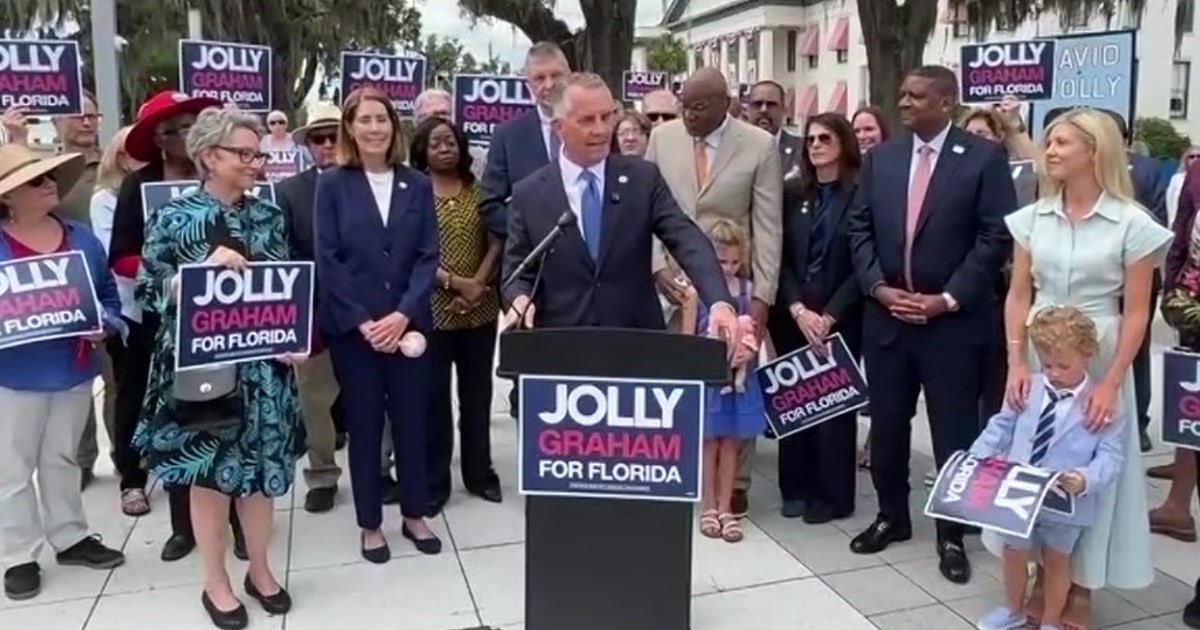 Florida governor race: David Jolly picks Gwen Graham as running mate as Democrats push for panhandle