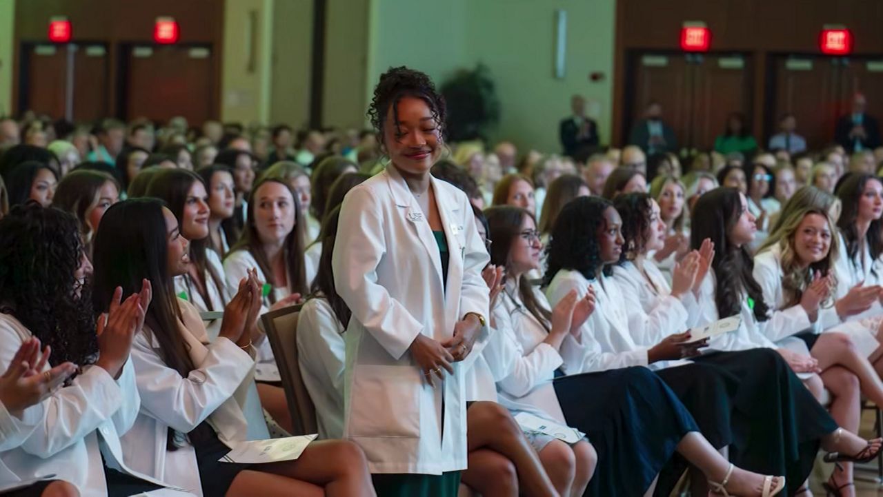 Aisia Walden during her graduation from the University of South Florida. She is now a Cardiac ICU Nurse at Tampa General Hospital. (Courtesy: Aisia Walden)