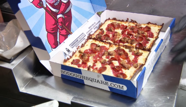 You’ll find authentic Detroit pizza at St. Pete’s SoDough Square