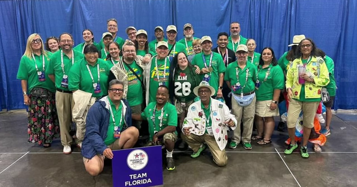 Florida woman competes in Transplant Games of America 30 years after rare lifesaving surgery