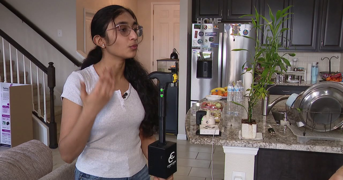 Hillsborough County teen creates AI-powered cane for visually impaired