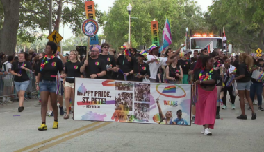 Thousands pack St. Petersburg waterfront for St. Pete Pride festival