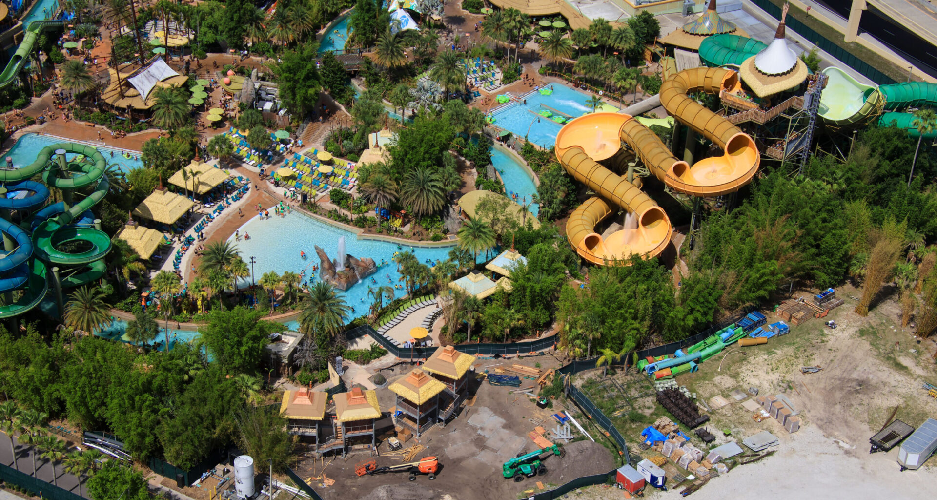Volcano Bay Cabana Construction Nearing Completion at Universal Orlando Resort