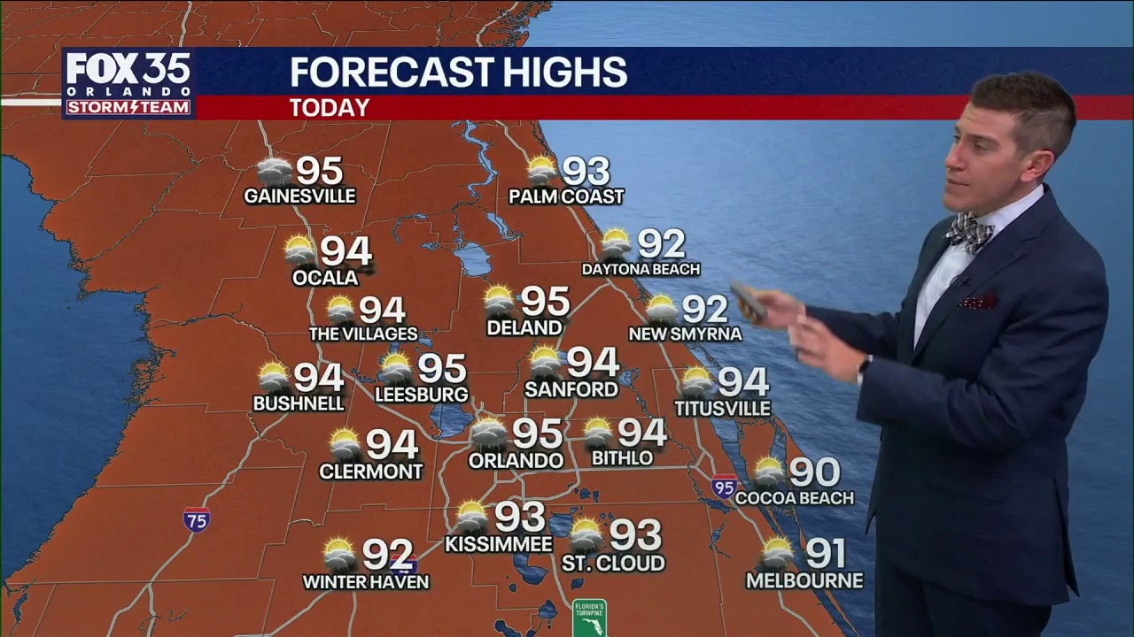 Orlando AM Weather Forecast: Hot and humid to kick-off the weekend