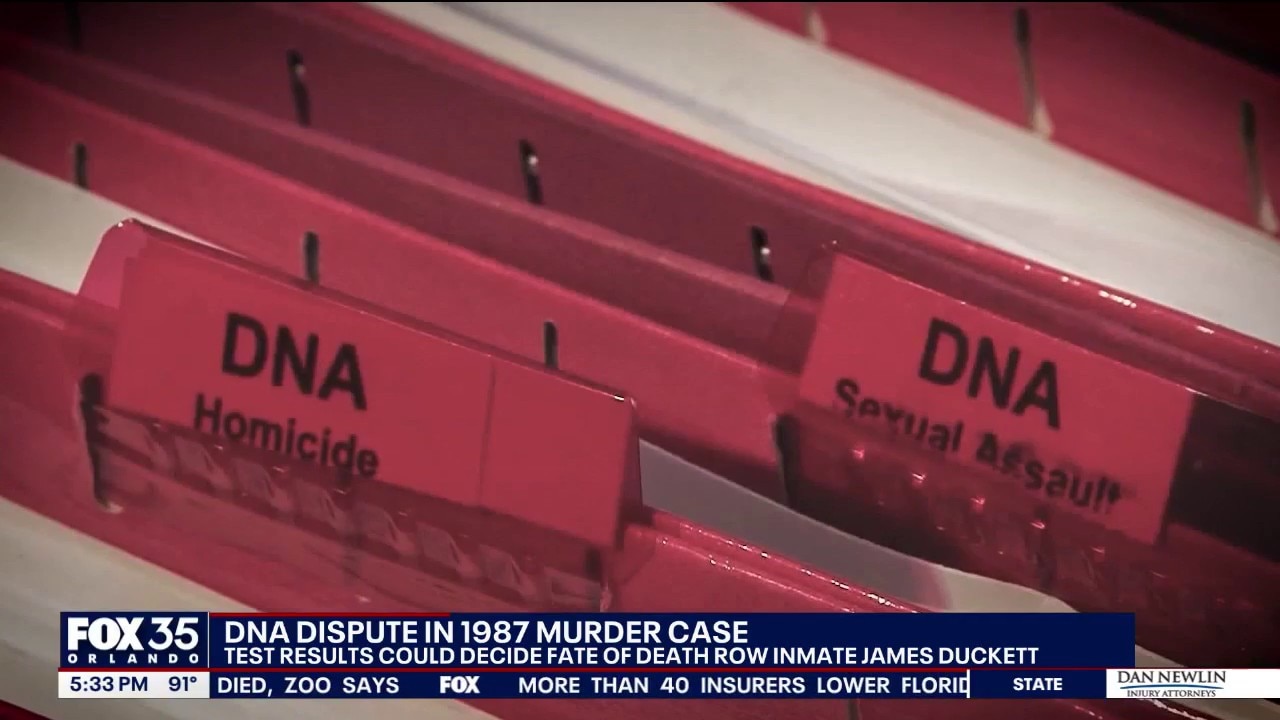 Judge orders hearing in DNA dispute involving Florida death row inmate