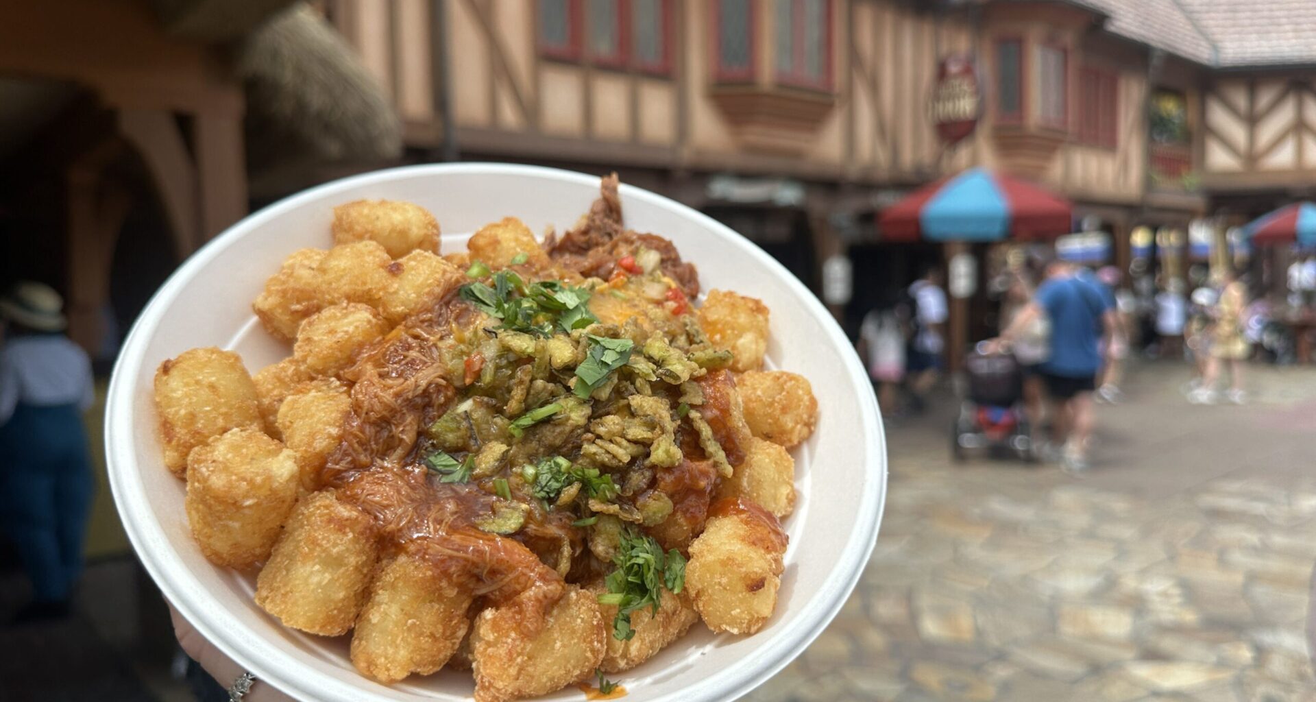 A new Barbecue Pork Tot Bowl is available at Friar