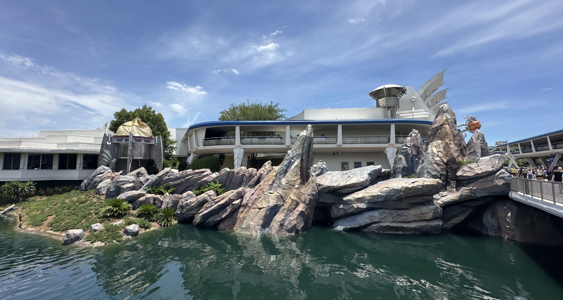 Another 1994 Tower is Being Demolished in Tomorrowland at Magic Kingdom