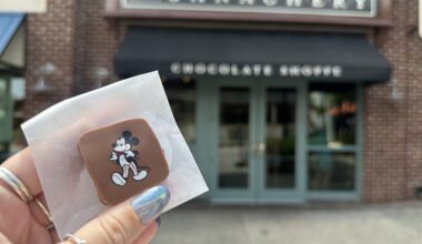 The Ganachery at Disney Springs is honoring the Fourth of July with a new Mickey Milk Chocolate Ganache Square.