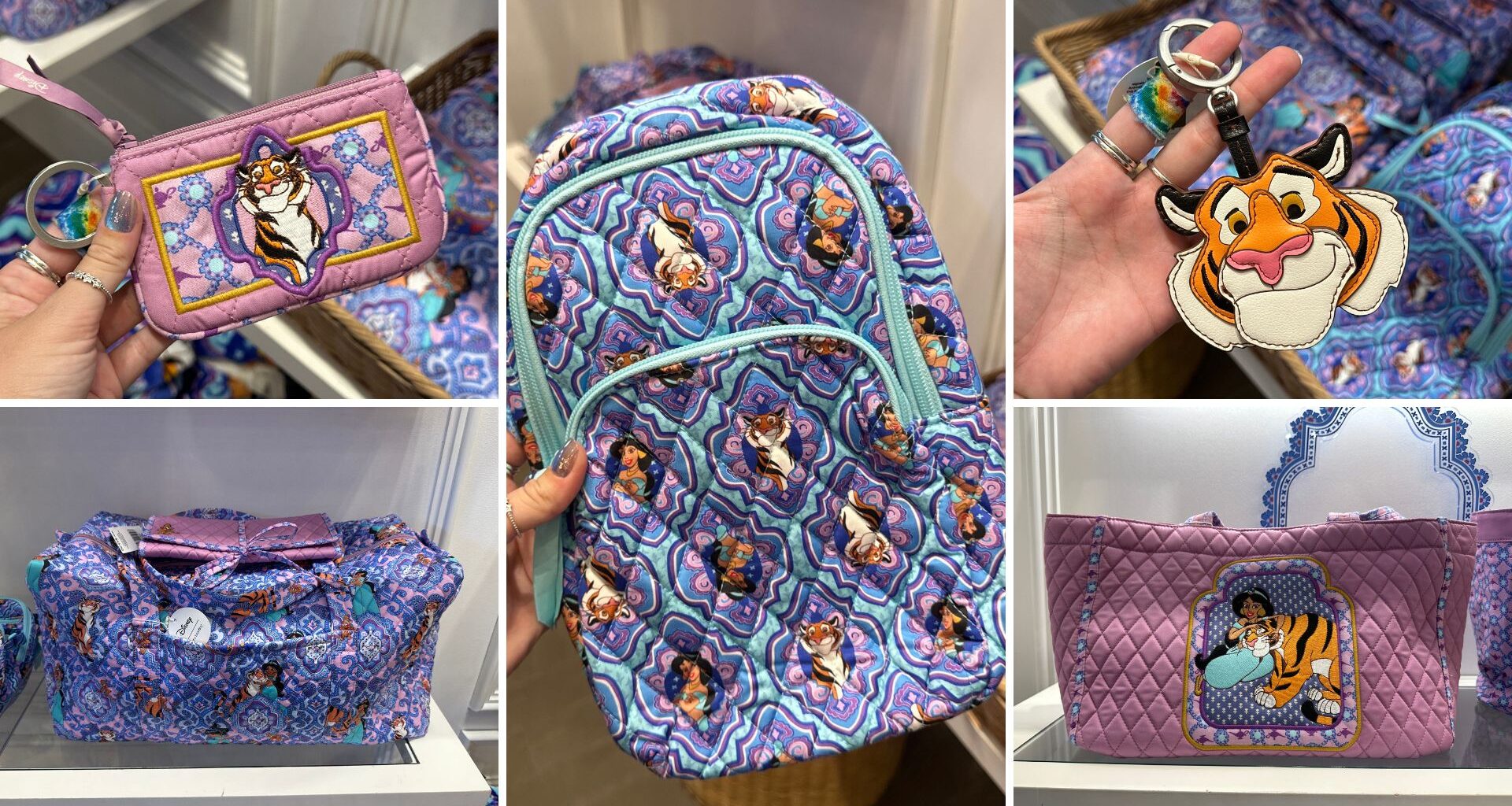 Full List (with Prices) of Jasmine Vera Bradley Collection at Disney Springs & Online