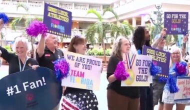 Team Florida departs for Special Olympics USA Games in Minnesota