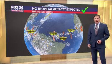 Tropics forecast: 2 systems in Pacific. Quiet Atlantic