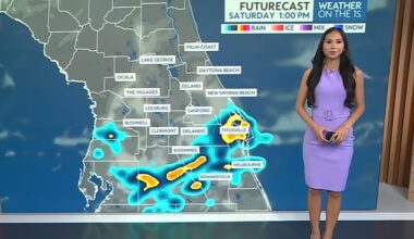 Showers and storms forecast in Central Florida on Saturday – Orlando Sentinel