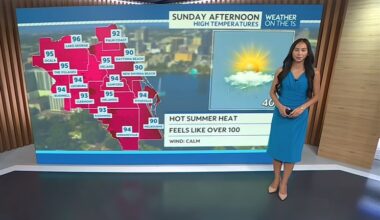 Hot temperatures and possible rain forecast in Central Florida on Sunday – Orlando Sentinel