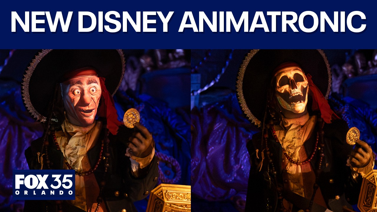 Disney shows off new pirate animatronic tech