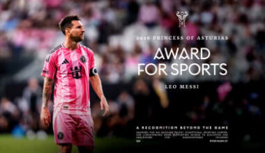Leo Messi Awarded the 2026 Princess of Asturias Award for Sports
