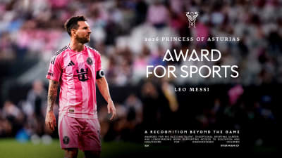 Leo Messi Awarded the 2026 Princess of Asturias Award for Sports