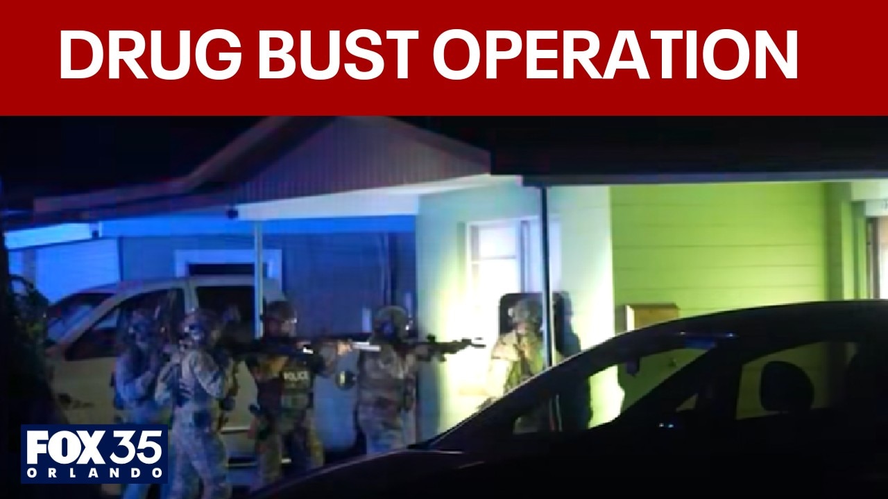 Officials serve 50 search warrants in drug operation investigation | FULL