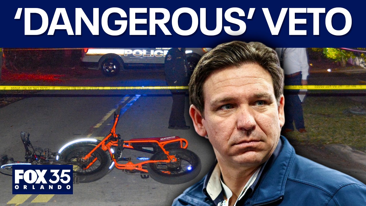 Attorney calls DeSantis' ebike veto 'dangerous'
