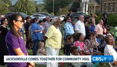 Jacksonville prayer event brings community together after recent violence