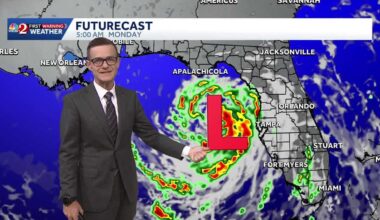 Wet pattern in Central Florida as gulf low keeps rain chances high